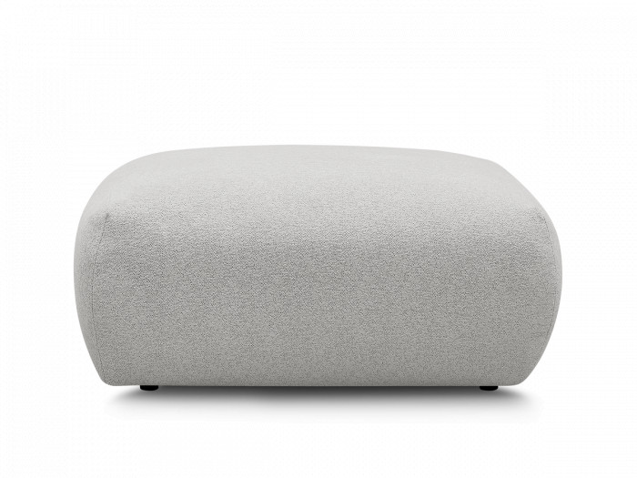 Pouf carré VOLTAIRE tissu chiné