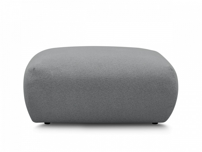 Pouf carré VOLTAIRE tissu chiné