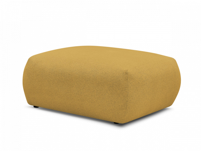 Pouf carré VOLTAIRE tissu chiné