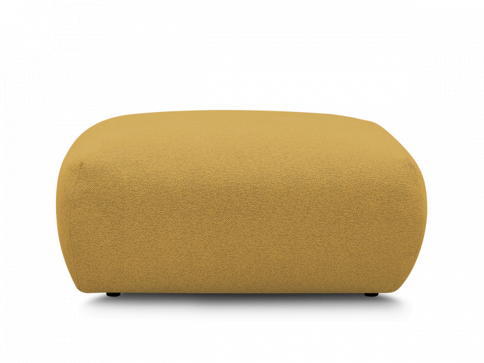 Pouf carré VOLTAIRE tissu chiné