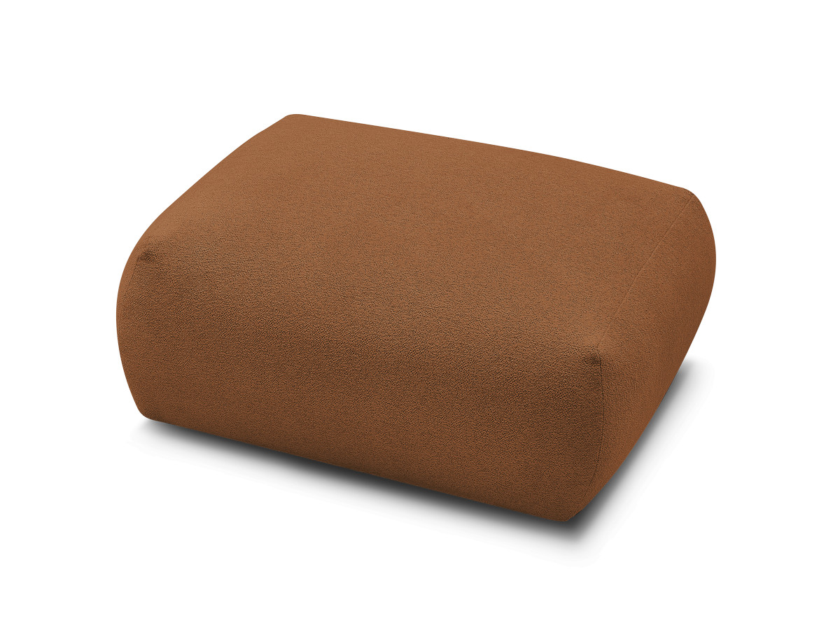 Pouf carré VOLTAIRE tissu chiné