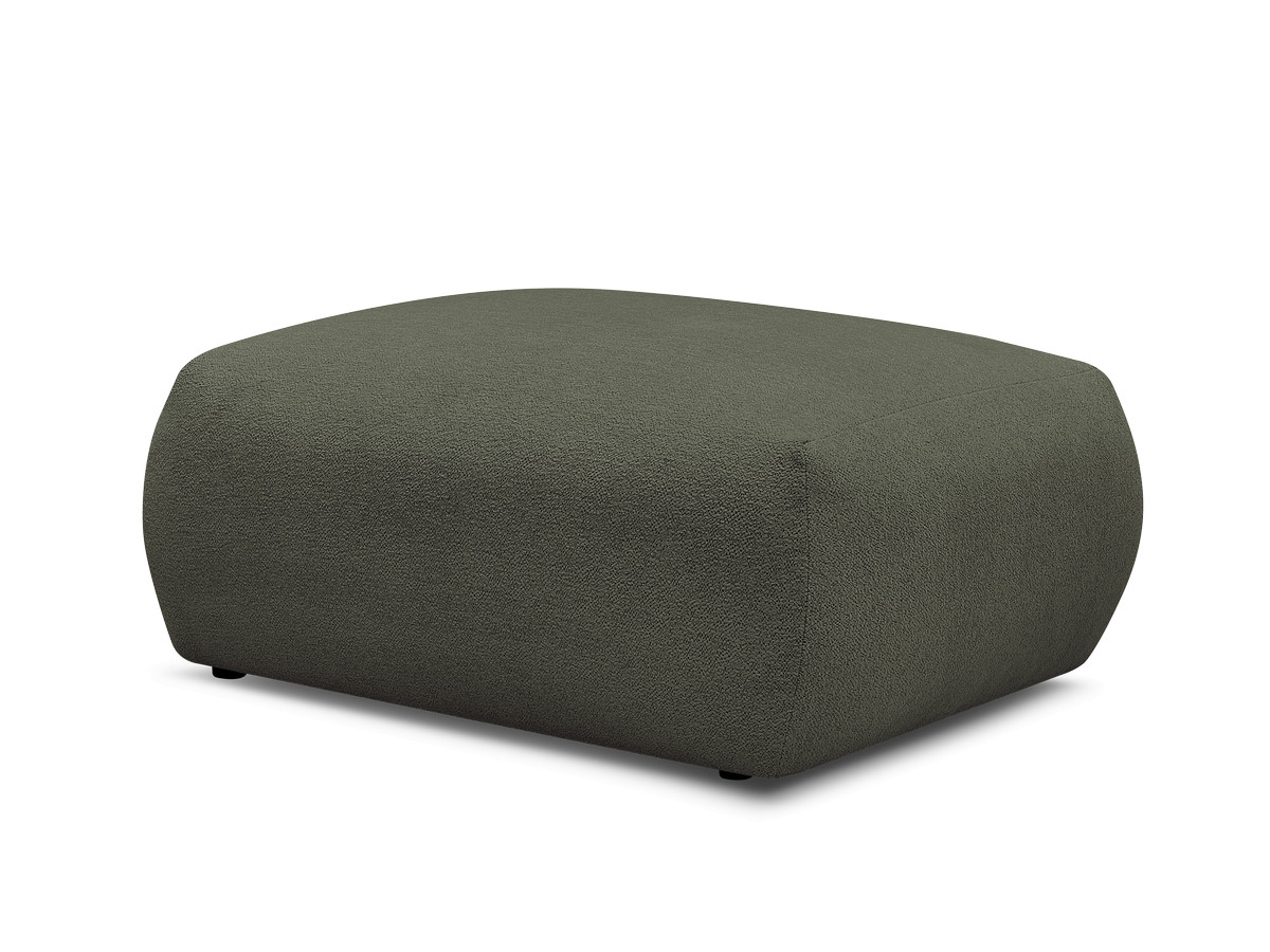 Pouf carré VOLTAIRE tissu chiné