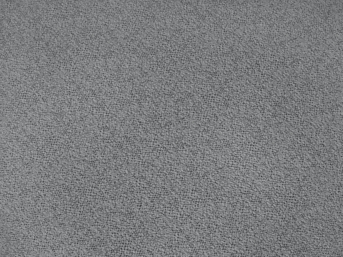 Chauffeuse 2 places avec accoudoir pour canapé modulable VOLTAIRE tissu chiné gris foncé  angle gauche BOBOCHIC 2 places