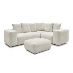 Angle fixe modulable + pouf