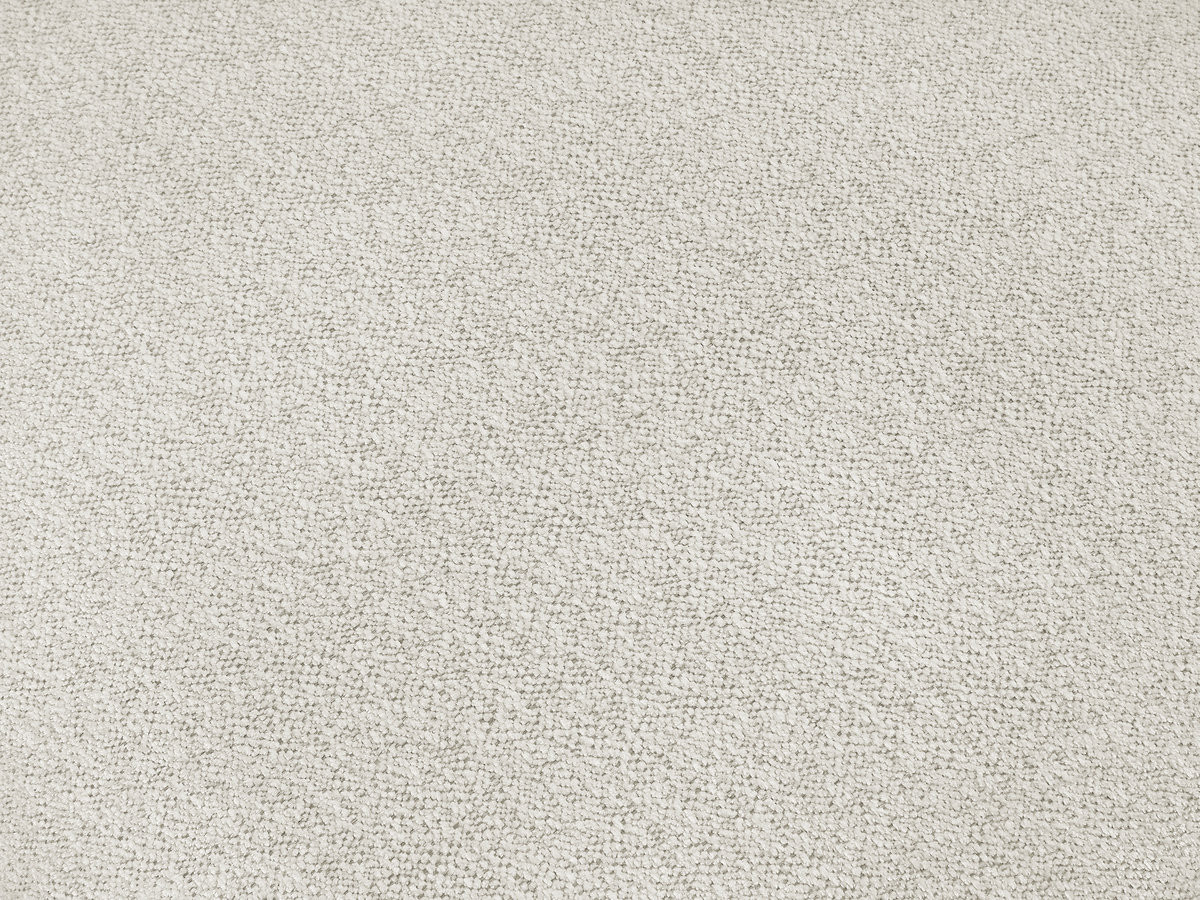 VOLTAIRE modulaire vaste hoekbank met 1 2-zits fauteuil, 1 hoek- en 1 1-zits fauteuil in gemêleerde stof met poef