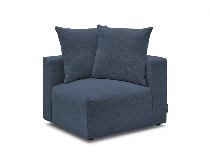 Angle pour canapé modulable VOLTAIRE tissu chiné