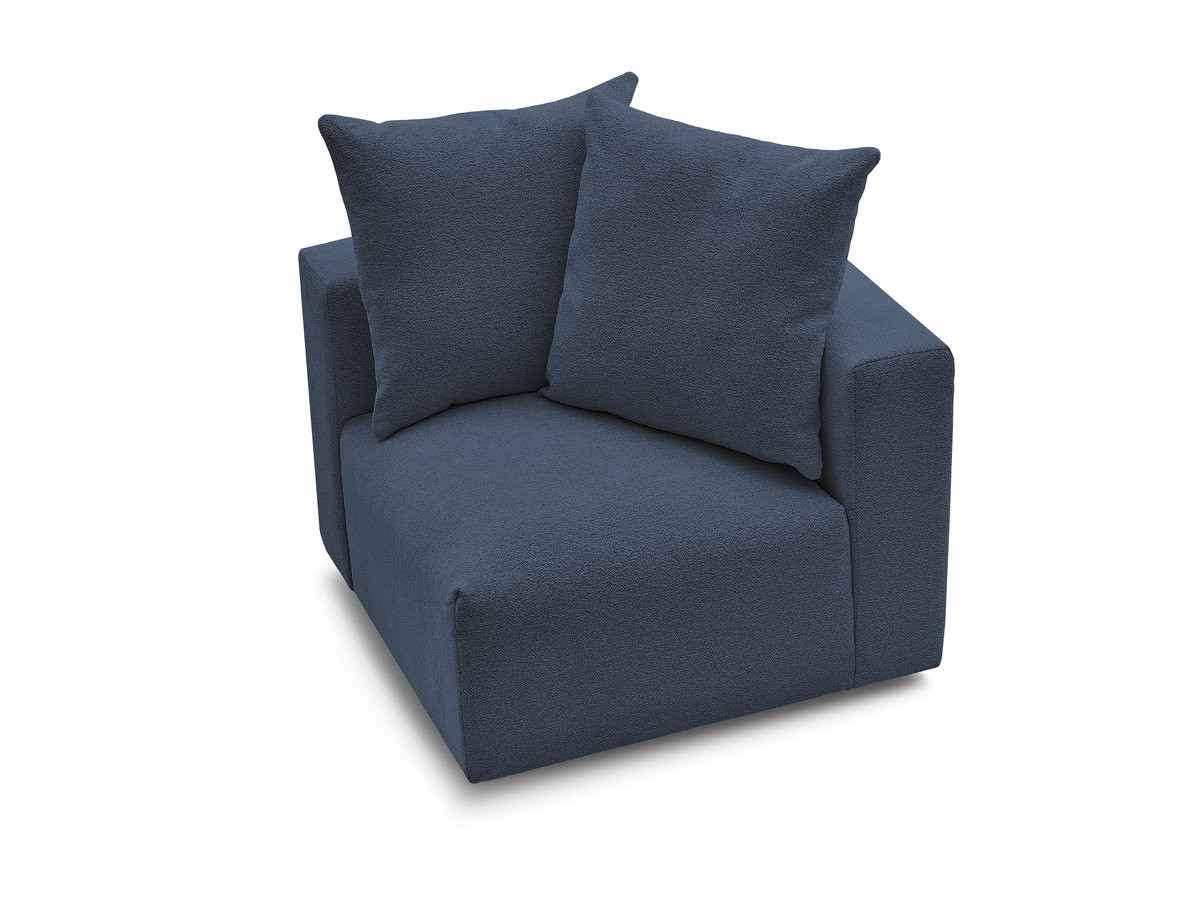 Angle pour canapé modulable VOLTAIRE tissu chiné