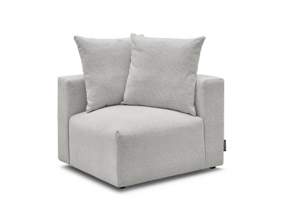 Angle pour canapé modulable VOLTAIRE tissu chiné