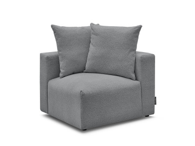 Angle pour canapé modulable VOLTAIRE tissu chiné