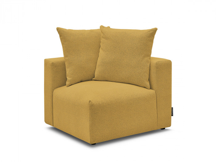 Angle pour canapé modulable VOLTAIRE tissu chiné