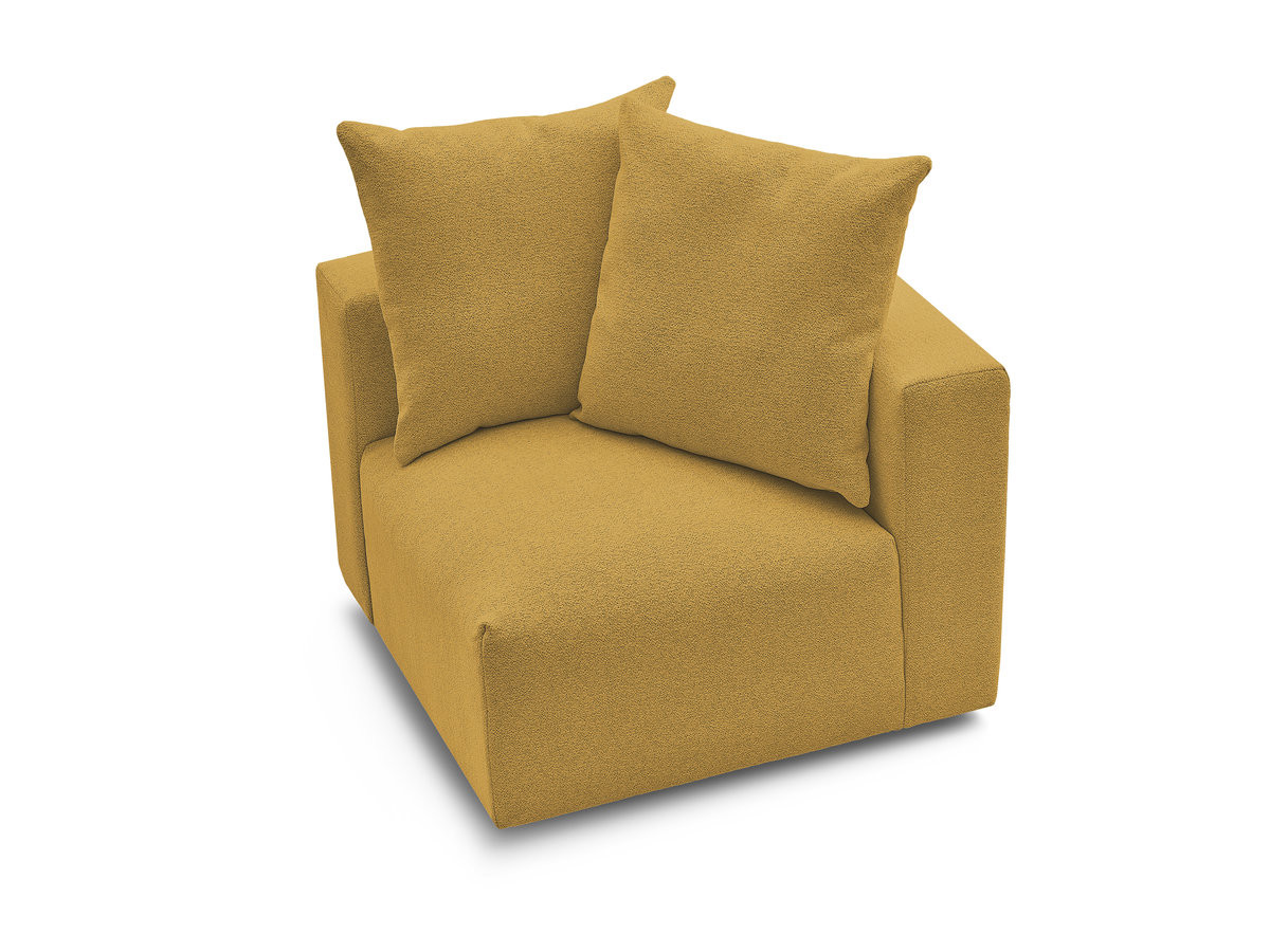 Angle pour canapé modulable VOLTAIRE tissu chiné