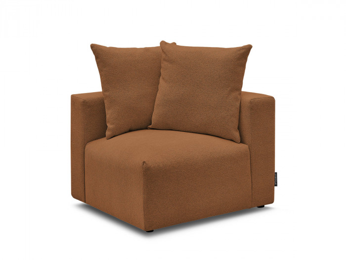 Angle pour canapé modulable VOLTAIRE tissu chiné