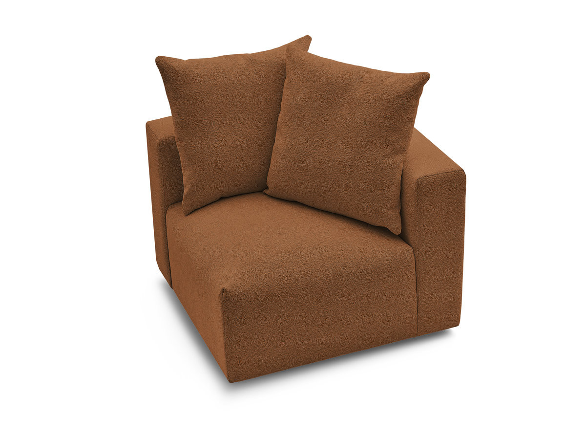 Angle pour canapé modulable VOLTAIRE tissu chiné