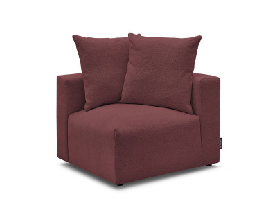 Angle pour canapé modulable VOLTAIRE tissu chiné
