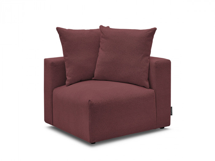 Angle pour canapé modulable VOLTAIRE tissu chiné