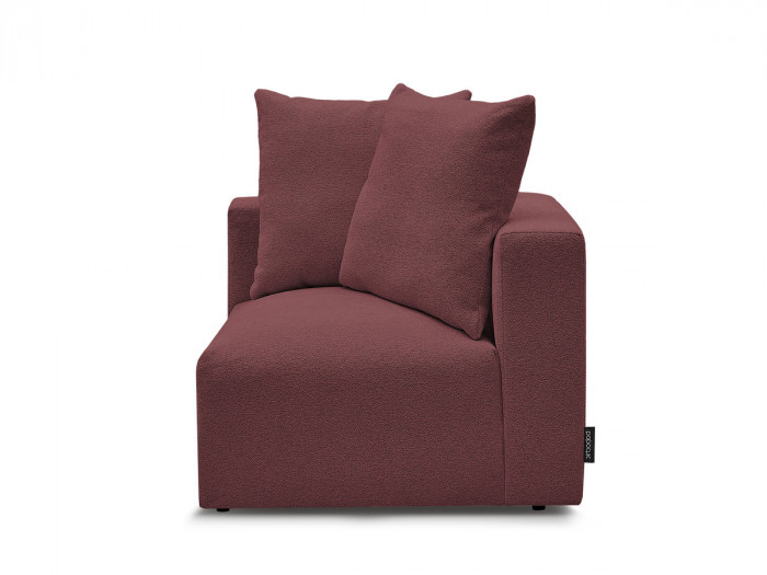 Angle pour canapé modulable VOLTAIRE tissu chiné