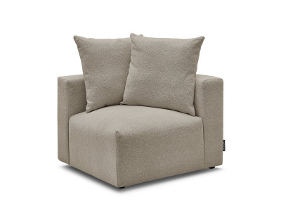 Angle pour canapé modulable VOLTAIRE tissu chiné