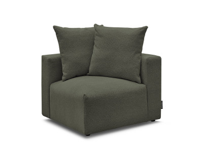 Angle pour canapé modulable VOLTAIRE tissu chiné