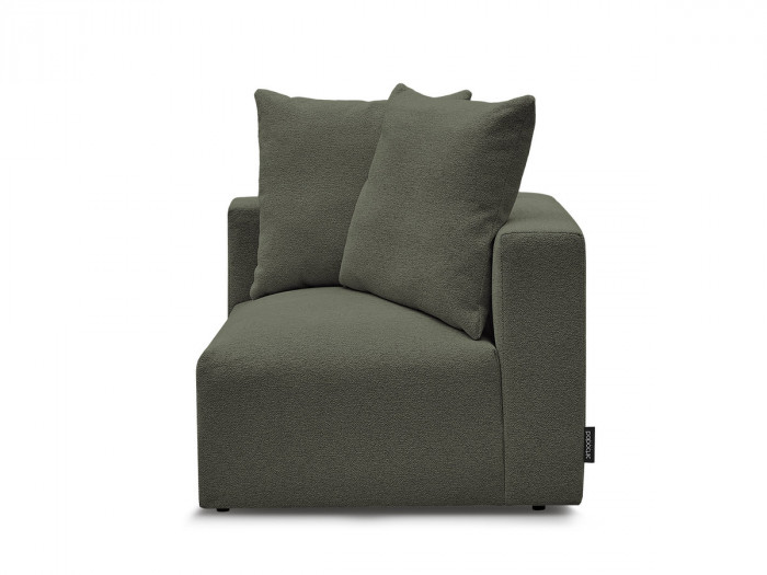 Angle pour canapé modulable VOLTAIRE tissu chiné