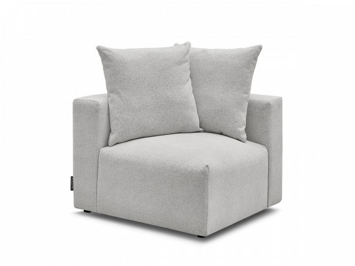 Angle pour canapé modulable VOLTAIRE tissu chiné