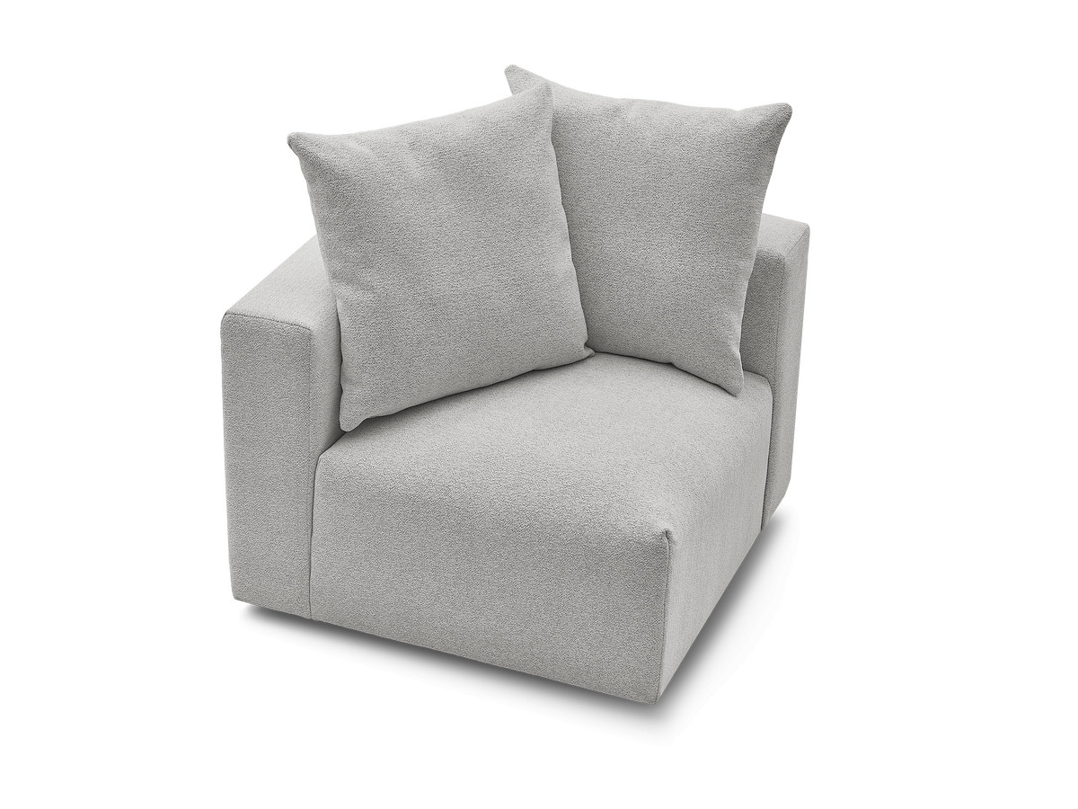 Angle pour canapé modulable VOLTAIRE tissu chiné