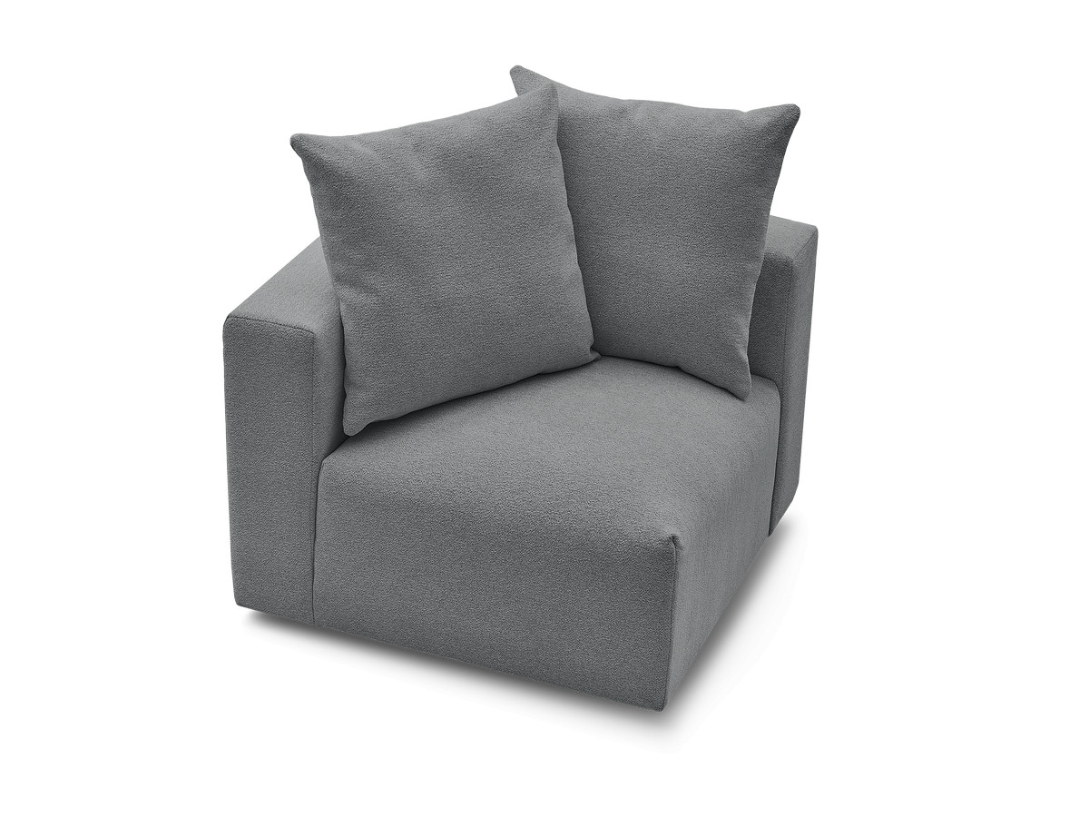 Angle pour canapé modulable VOLTAIRE tissu chiné