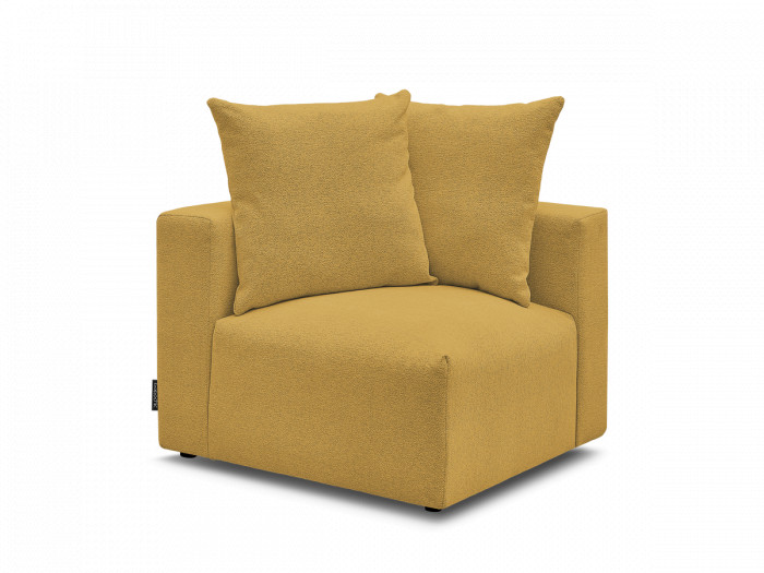 Angle pour canapé modulable VOLTAIRE tissu chiné