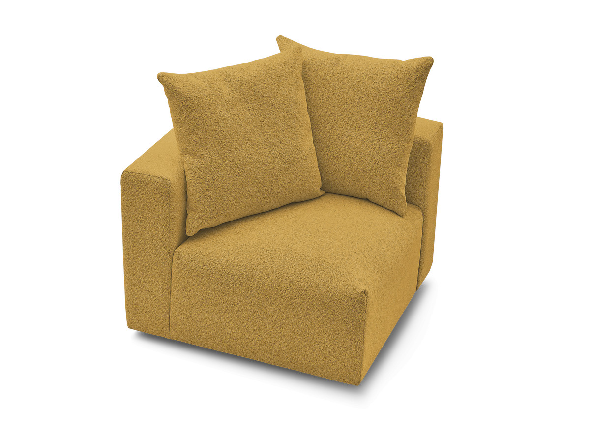 Angle pour canapé modulable VOLTAIRE tissu chiné