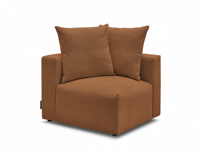 Angle pour canapé modulable VOLTAIRE tissu chiné