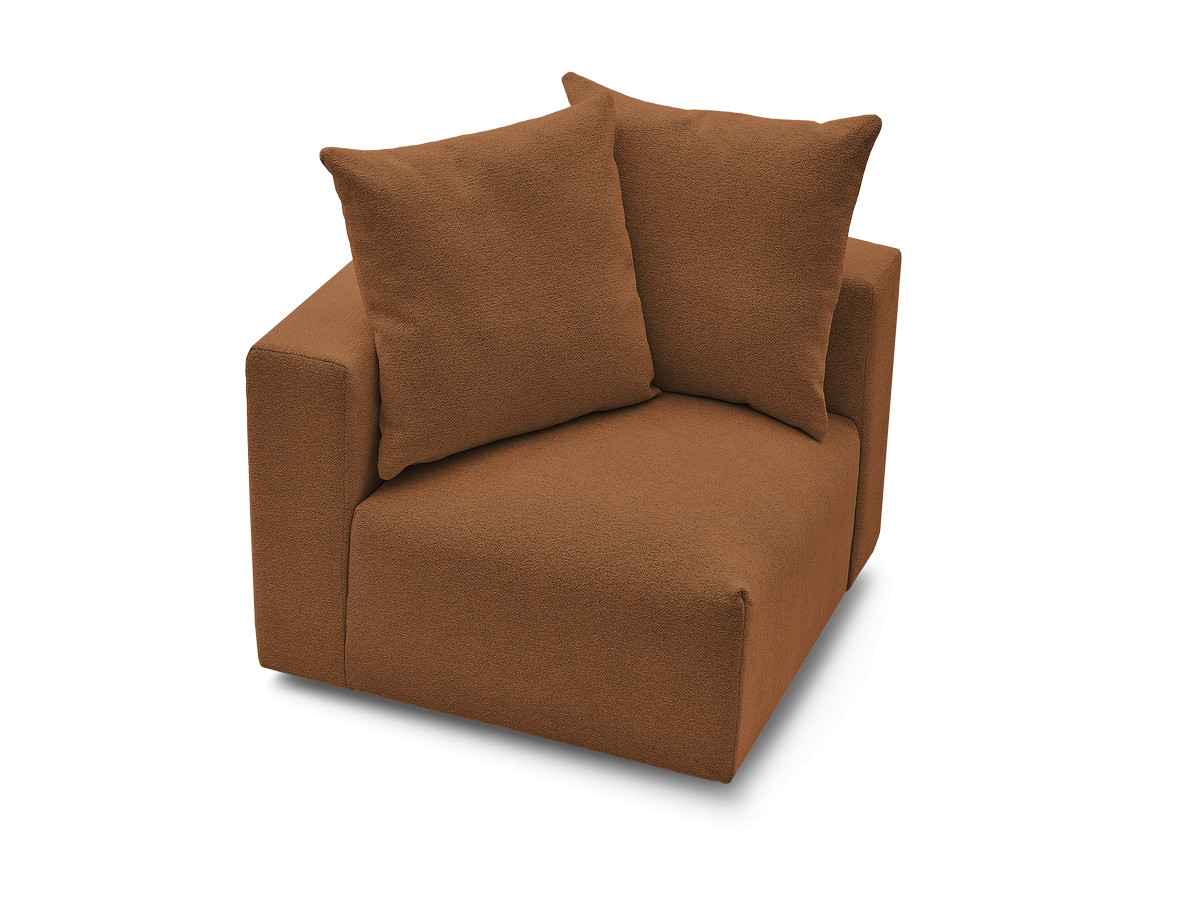 Angle pour canapé modulable VOLTAIRE tissu chiné