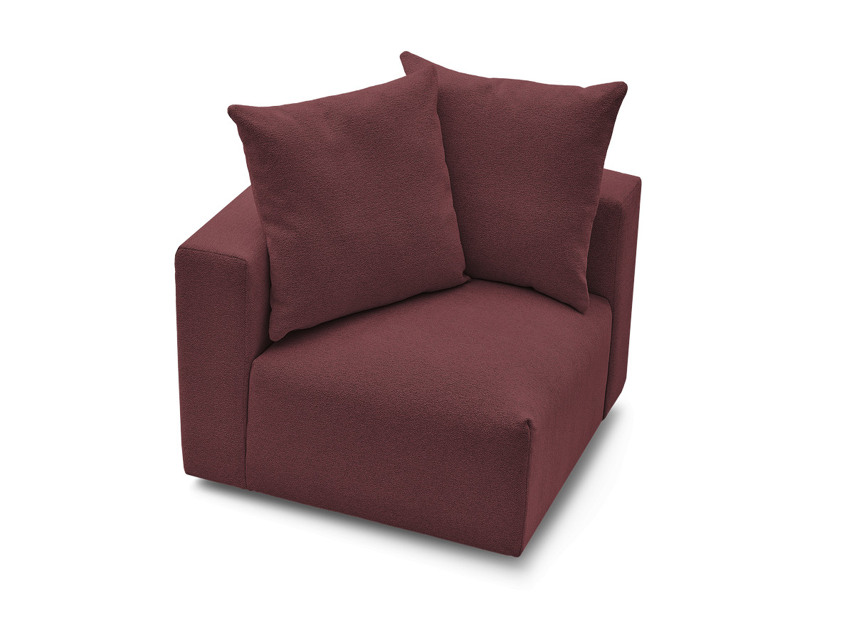 Angle pour canapé modulable VOLTAIRE tissu chiné