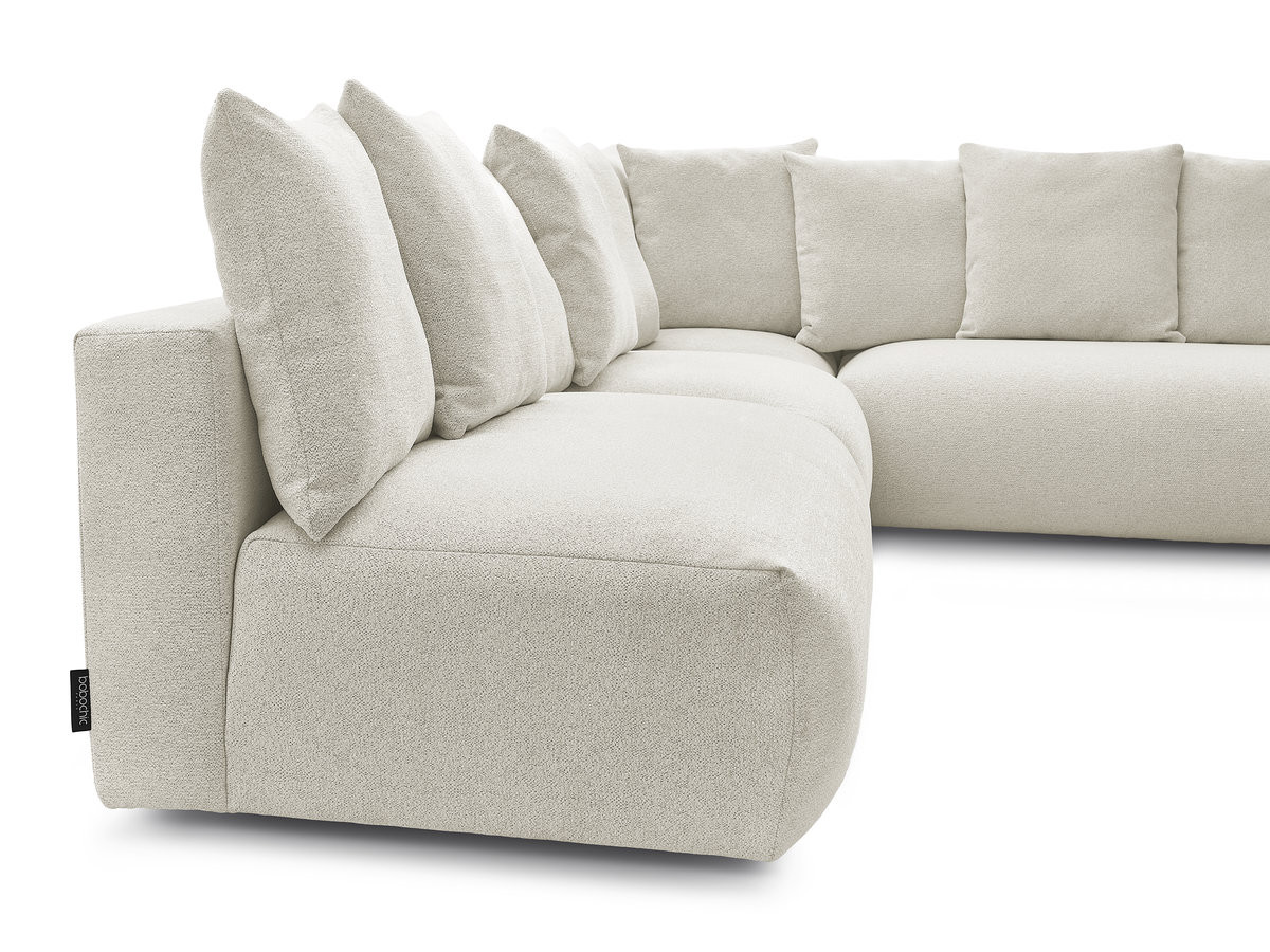 Canapé d'angle modulable VOLTAIRE blanc — vue 6