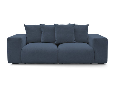 Canapé droit fixe modulable VOLTAIRE tissu chiné