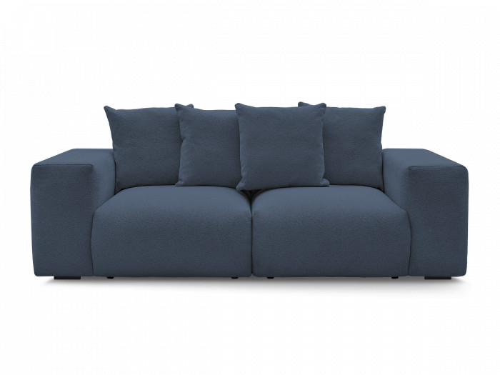 Canapé droit fixe modulable VOLTAIRE tissu chiné
