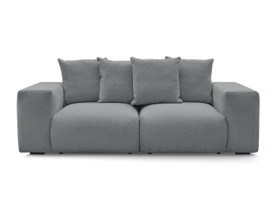 Canapé droit fixe modulable VOLTAIRE tissu chiné