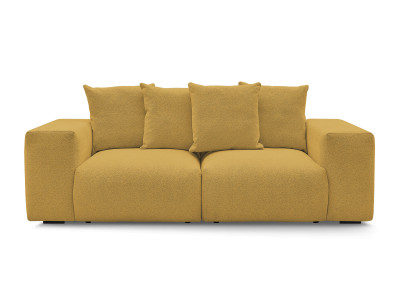 Canapé droit fixe modulable VOLTAIRE tissu chiné