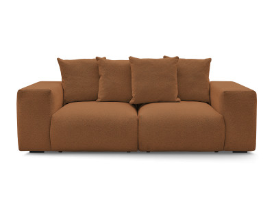 Canapé droit fixe modulable VOLTAIRE tissu chiné