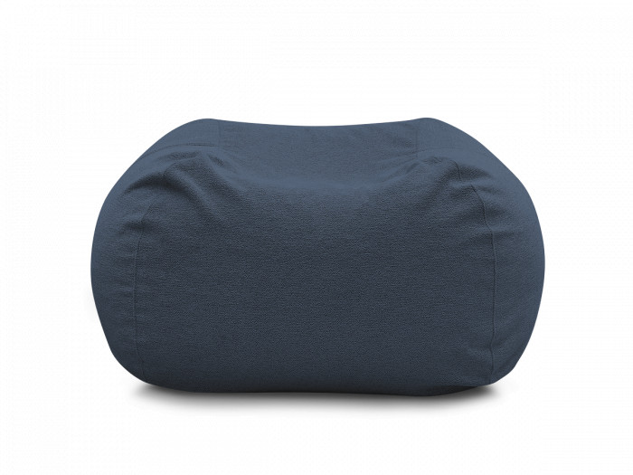 Pouf ultra moelleux VOLTAIRE tissu chiné