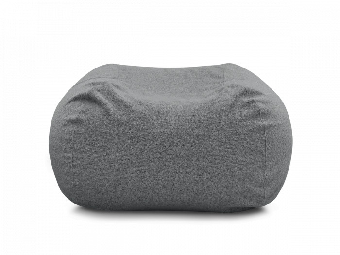 Pouf ultra moelleux VOLTAIRE tissu chiné