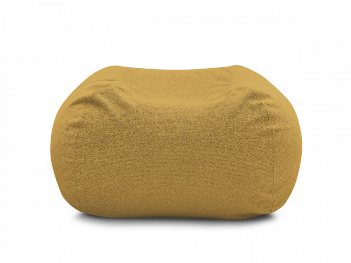 Pouf ultra moelleux VOLTAIRE tissu chiné
