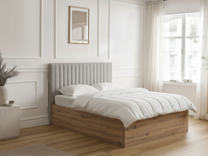 Lit coffre OCEANE rangement XL