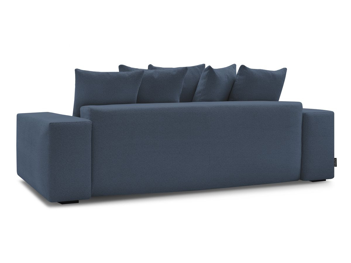Canapé droit fixe 3 places VOLTAIRE tissu chiné