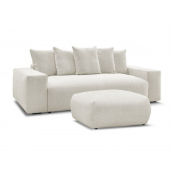 Droit fixe + pouf