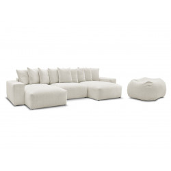 Panoramique fixe + pouf