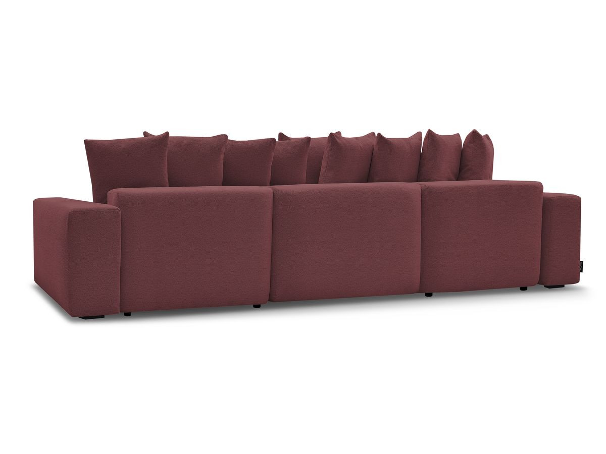 Canapé panoramique fixe VOLTAIRE tissu chiné
