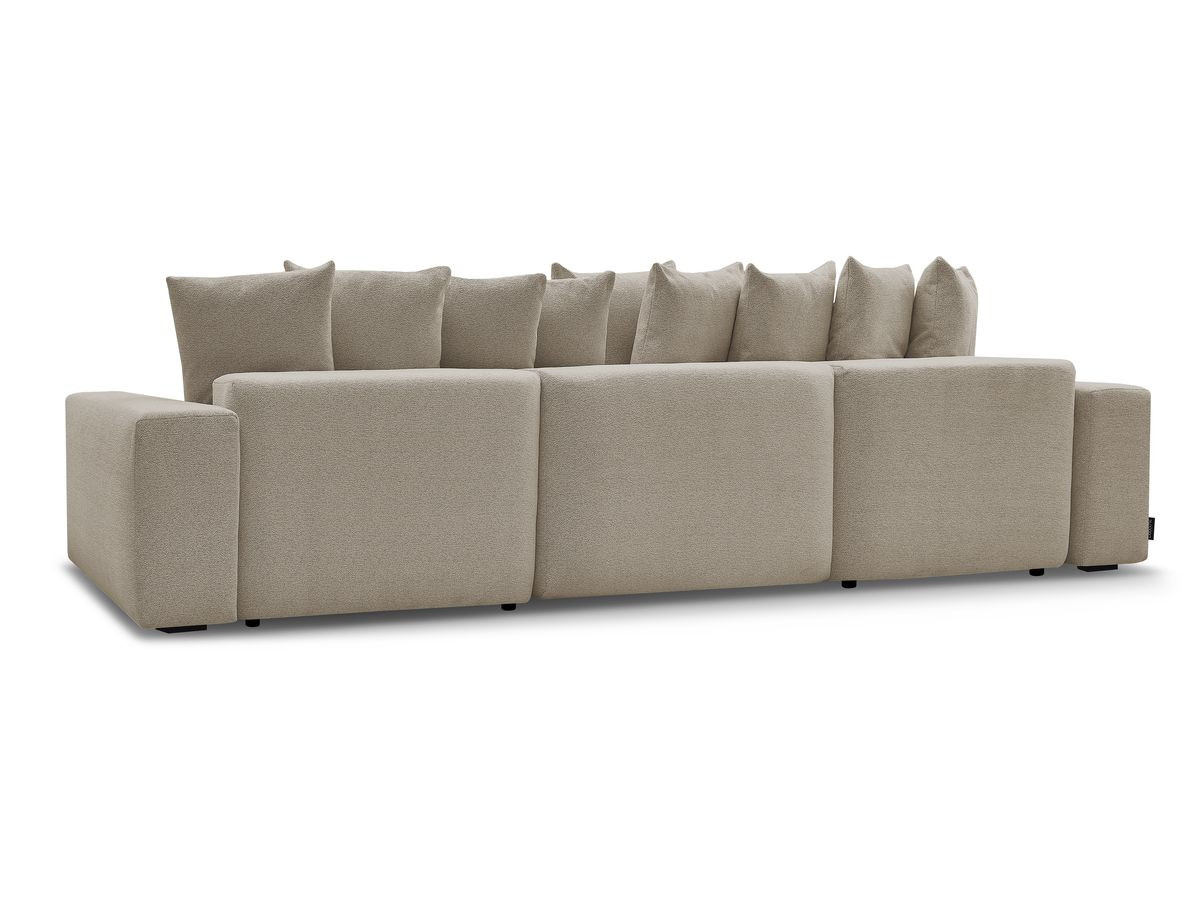 Canapé panoramique fixe VOLTAIRE tissu chiné
