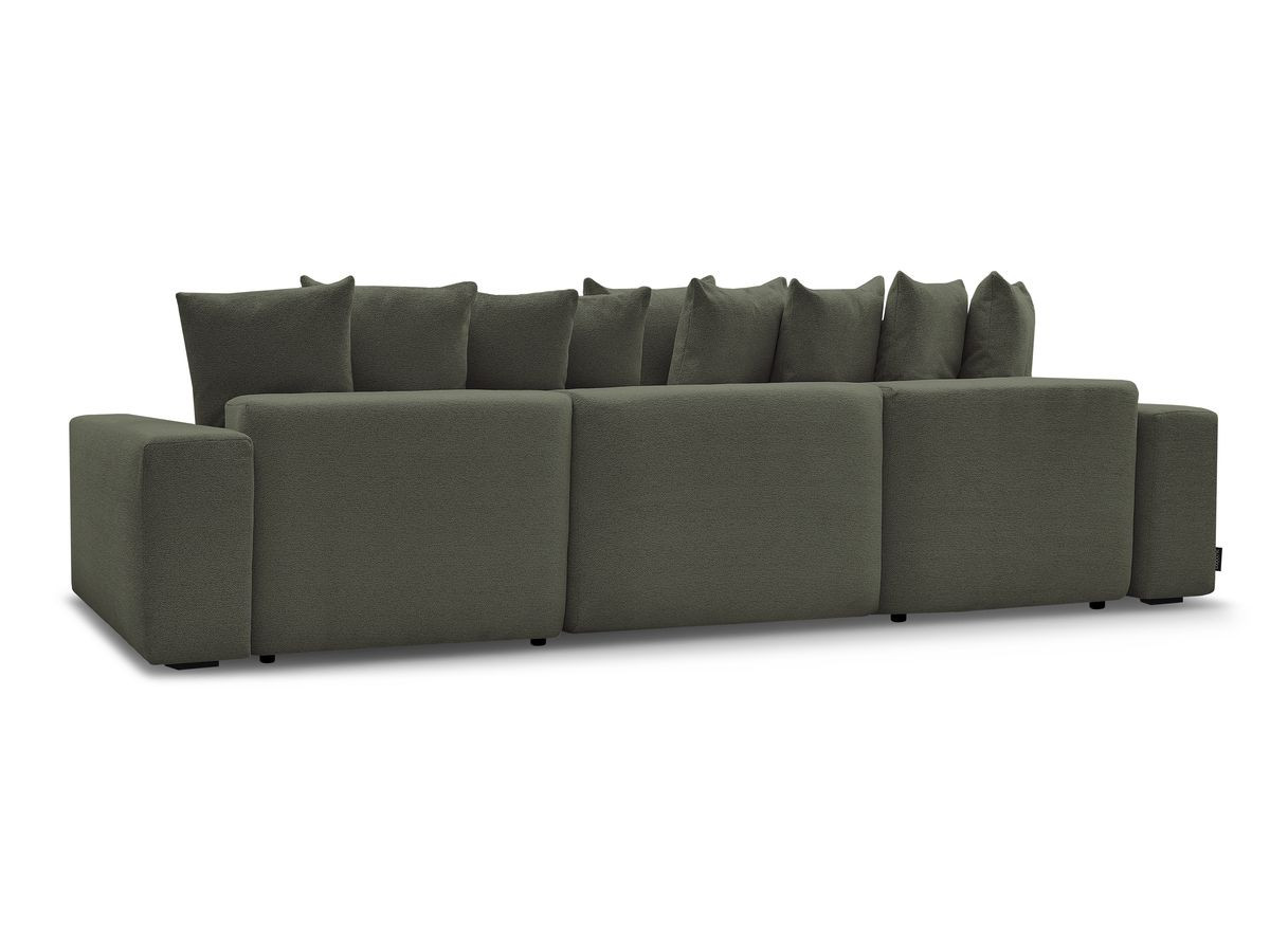Canapé panoramique fixe VOLTAIRE tissu chiné