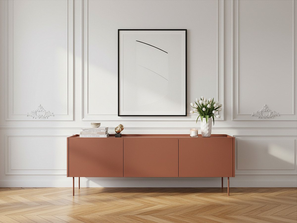 ATLAS 170 cm 3-deurs tv-meubel