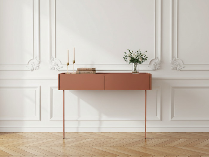 Console suspendue 2 tiroirs 100 cm ATLAS