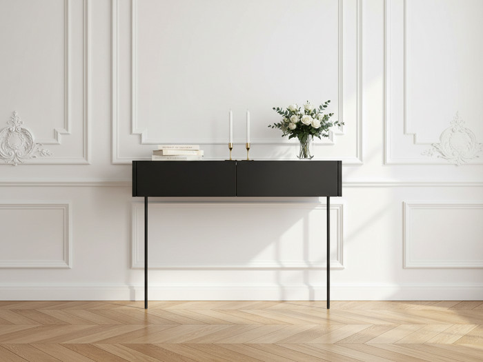 Console suspendue 2 tiroirs 100 cm ATLAS